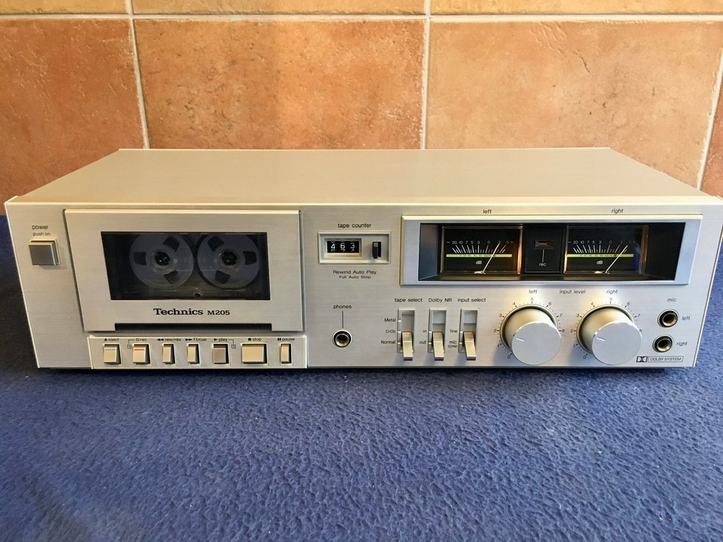 Technics - M-205 near mint! Audiocassette deck #1.0