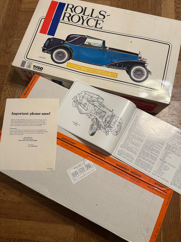 Pocher 1:8 - Modellauto #3.2