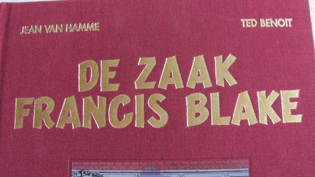 Blake et Mortimer 9 - De Zaak Francis Blake - luxe linnen HC - 1 Album - Primera edición - 1996 #2.1