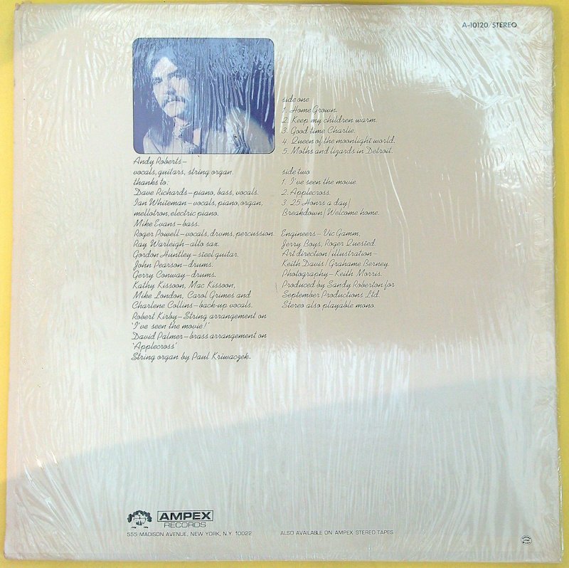 Andy Roberts, Ian Matthews, Roy Harper - 多位藝術家 - 1. Home Grown 2. Tigers Will Survive 3. Bullinamingvase - 多個標題 - LP 專輯(多個) - 第一批 模壓雷射唱片 - 1971 #2.1