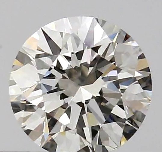 No Reserve Price - 1 pcs Diamond  (Natural)  - 0.46 ct - Round - I - IF - International Gemological Institute (IGI) - *3EX VSL* #1.0