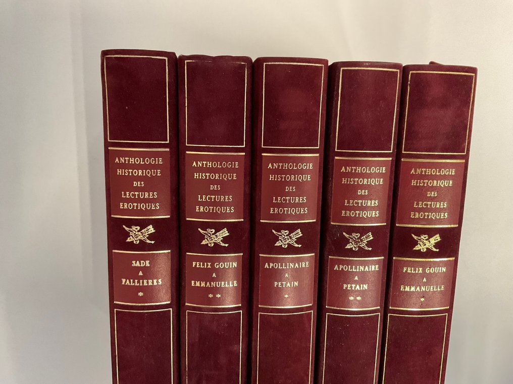 J.J Pauvert [ed.] / Sade & Fallière & Felix Gouin & Emmanuelle Arsan etc - Anthologie des lectures érotiques - 1982 #2.1
