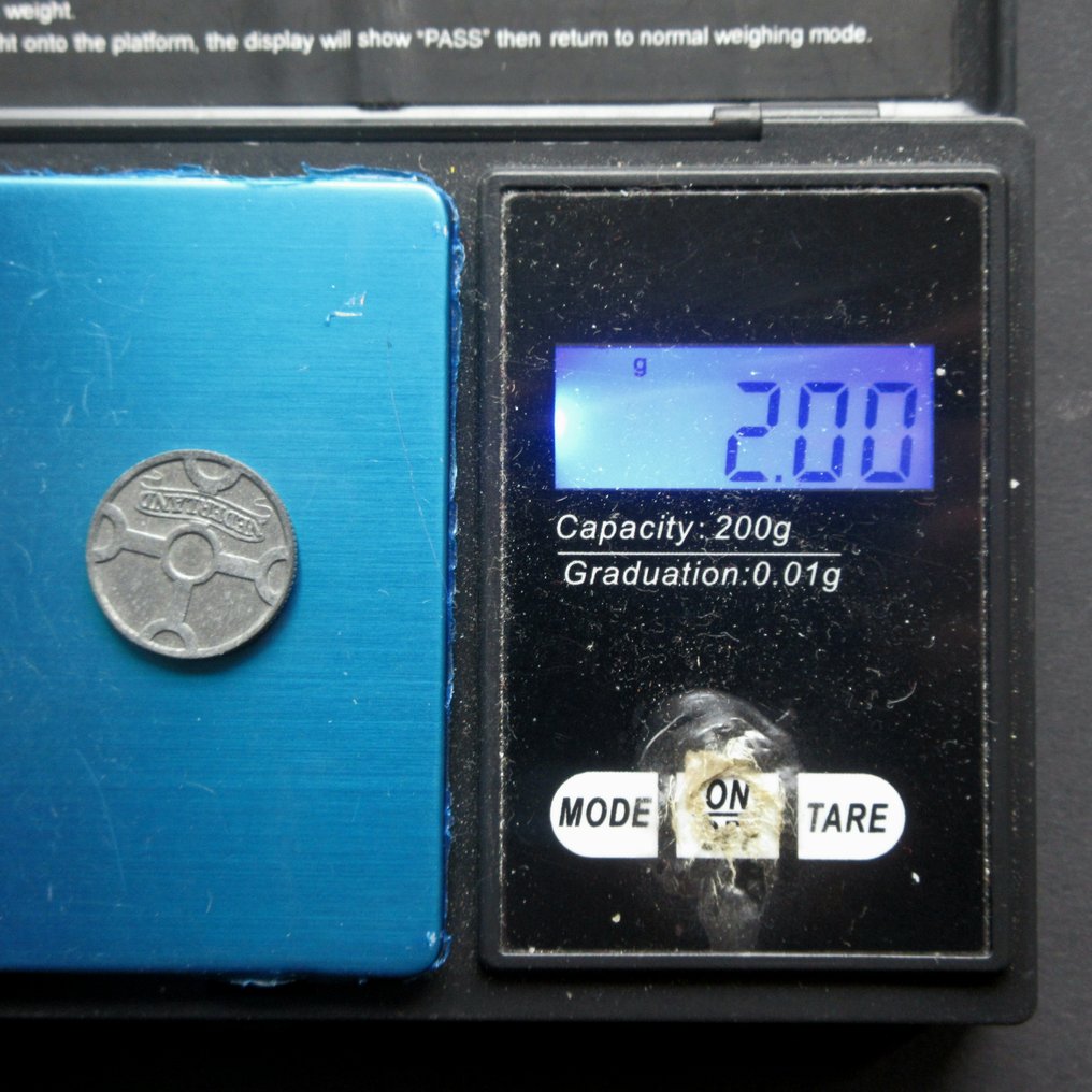 荷兰. 1 Cent 1943, Duitse Bezetting WW2 [TOPKWALITEIT]  (没有保留价) #4.3