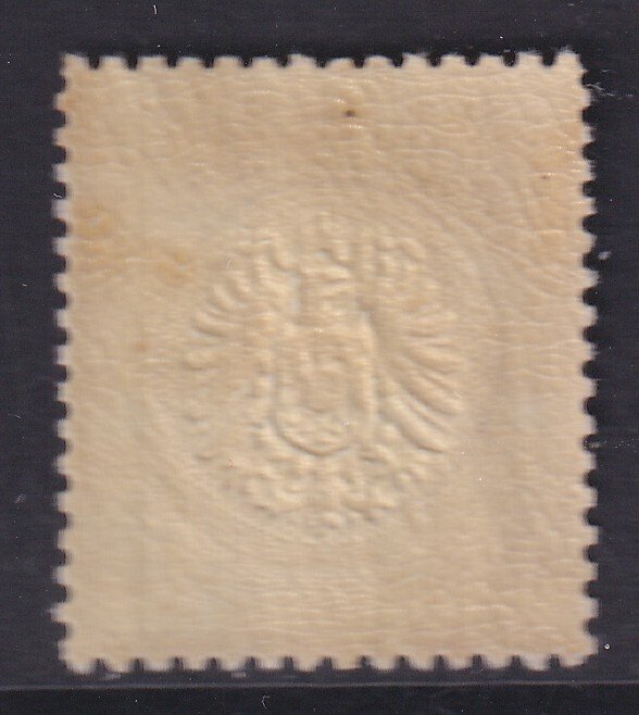 德意志帝國 1872 - 大胸甲。四分之一克，灰紫色，鲜明的灰紫色。 - Michel: 16 #1.0