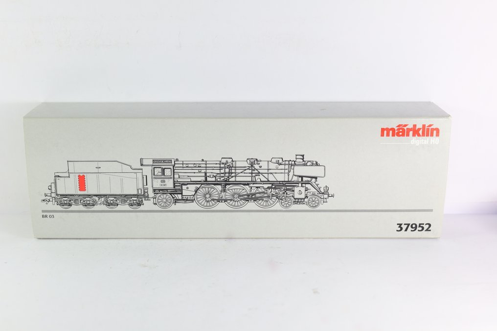Märklin H0 - 37952 - Dampflokomotive mit Tender (1) - BR 03 - DB #1.0