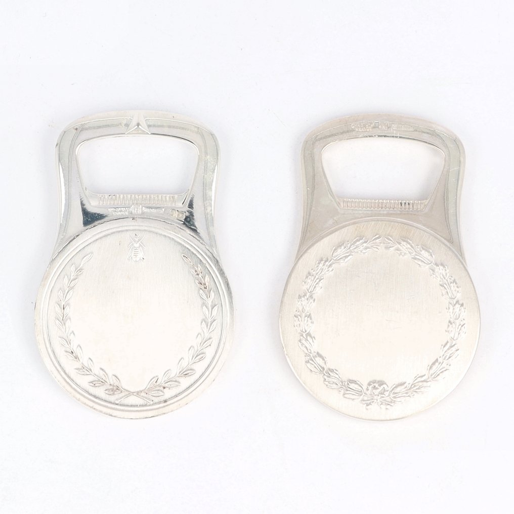 NO RESERVE - Christofle - Bottle opener (2) - Silverplated #3.2