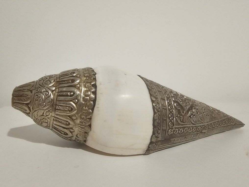 Tibetan Dung-Kar Shell - Shell - Nepal - 20th century #1.0