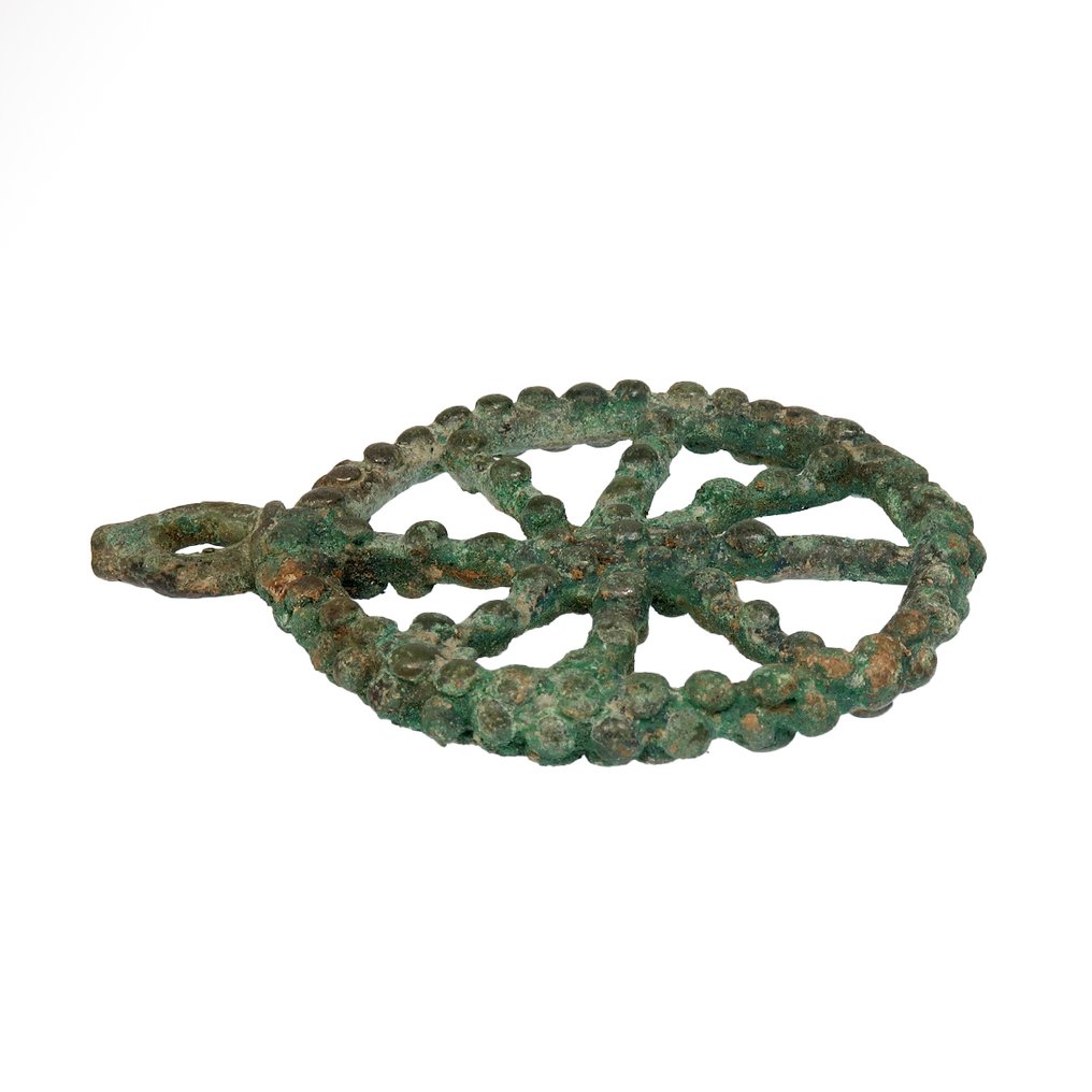 Mesopotamian Bronze Pendant Related to the Sun and Asters #3.2