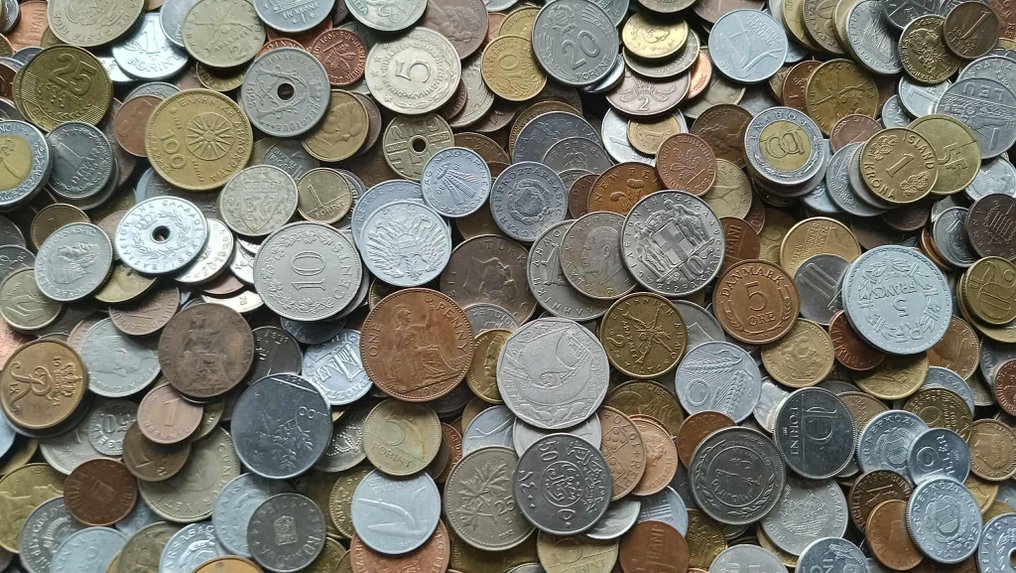 世界. Massive lot of approx +- 20 kilogram world coins! (没有保留价) #2.1