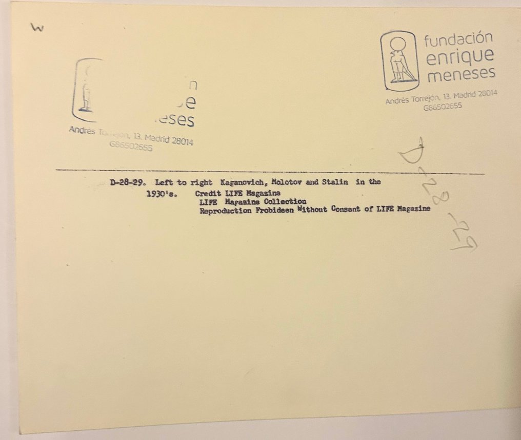 LIFE Magazine - Kaganovich, Molotov y Stalin #3.2