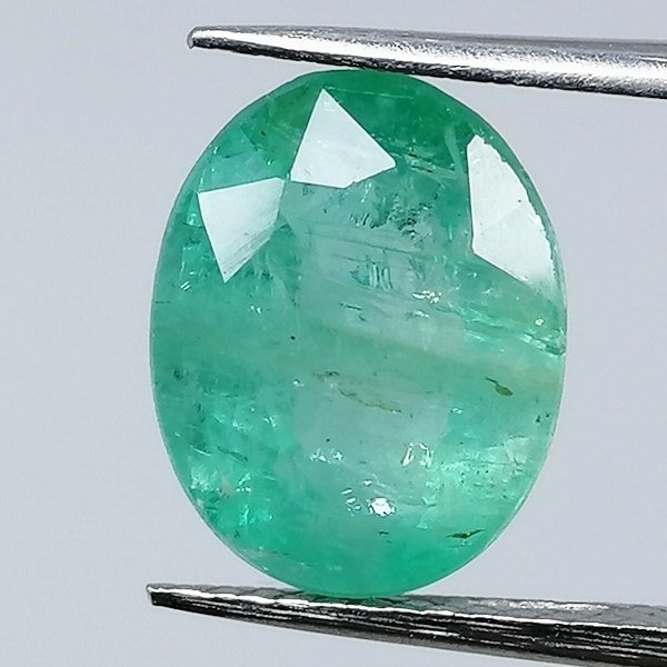 1 pcs Zöld Smaragd - 3.24 ct - Instituto Gemólogico Español (IGE) - Oil Minor #1.0