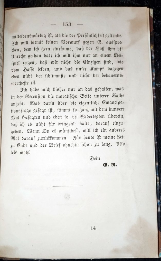 Gabriel Riesser - Jüdische Briefe. Zur Abwehr und zur Verständigung. Zweites Heft - 1842 #4.3