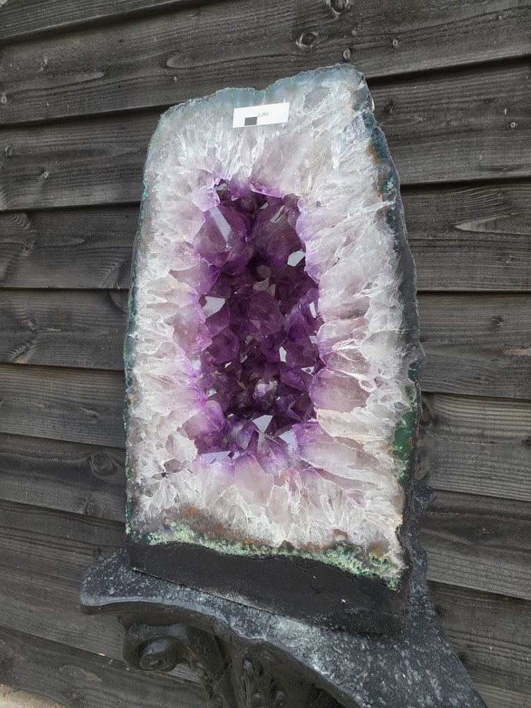 XL Amethyst Geode Amethyst - Height: 39.5 cm - Width: 24.5 cm- 21.94 kg #4.3