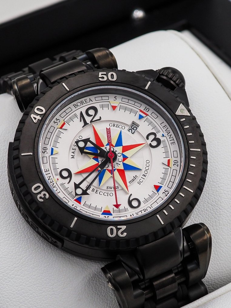 Gio Monaco - Ingen mindstepris - * Automatic * NEW * Poseidon * L.E. of 300 pcs - Mænd - 2010-2020 #1.0