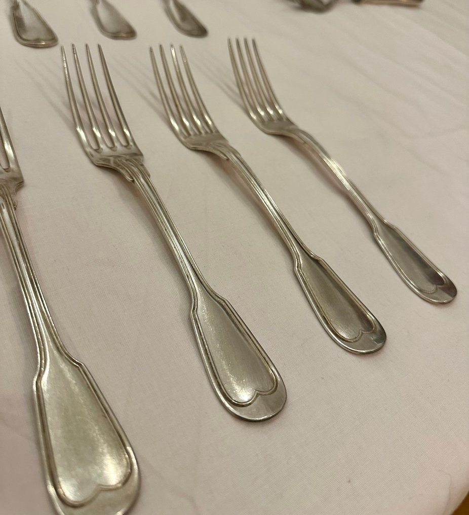 Christofle - Servizio di posate (41) - Chinon - Placcato argento #4.3