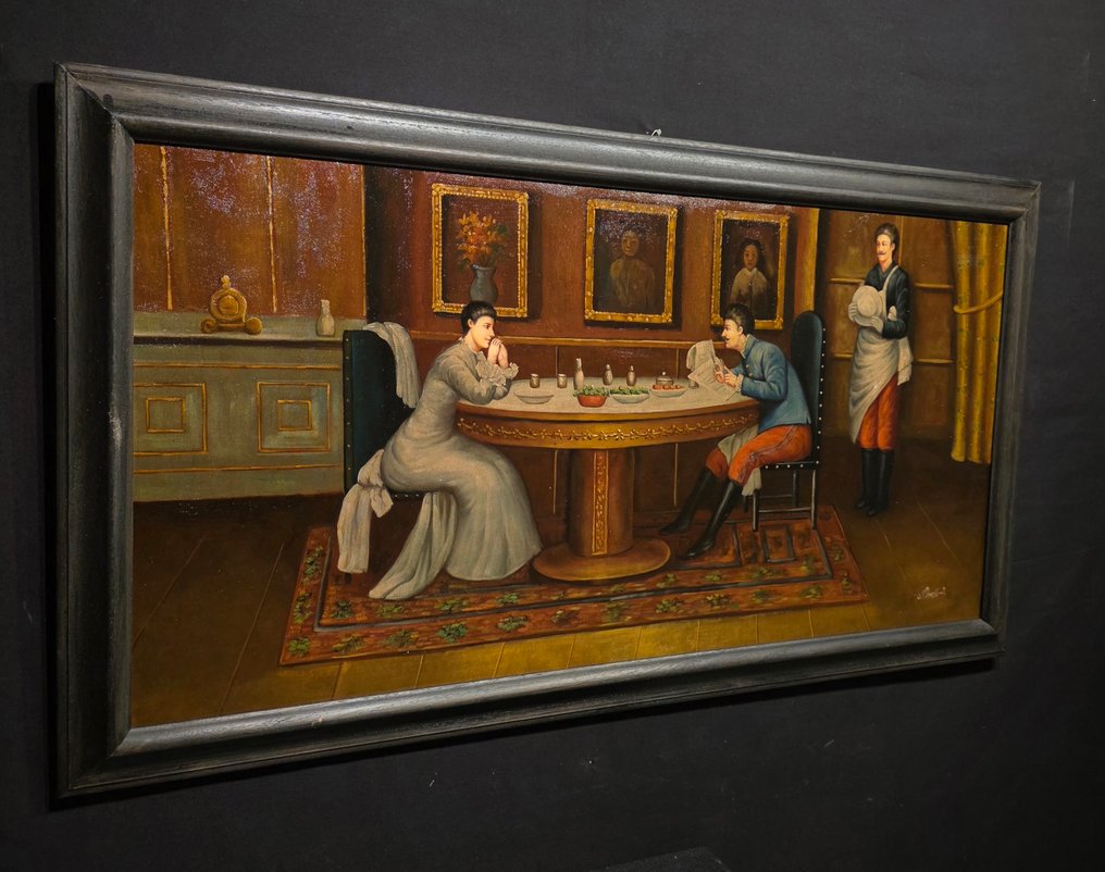 Ιταλική σχολή (XX) - Cena aristocratica - XL format #4.3