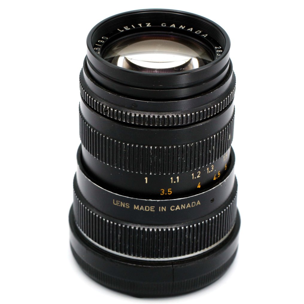 Leica, Leitz Canada Tele-Elmarit M 2,8/90mm (1958) Objectif principal #2.1