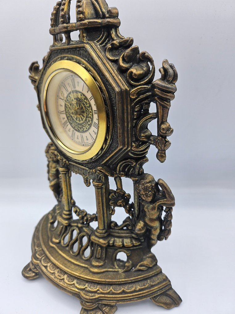 Clock - Brass - 1950-1960 #4.3