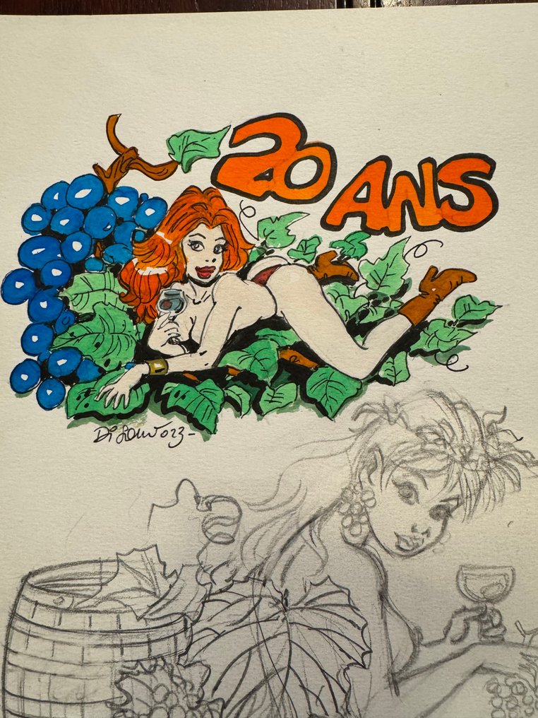 Di Sano - 1 Original drawing #1.0