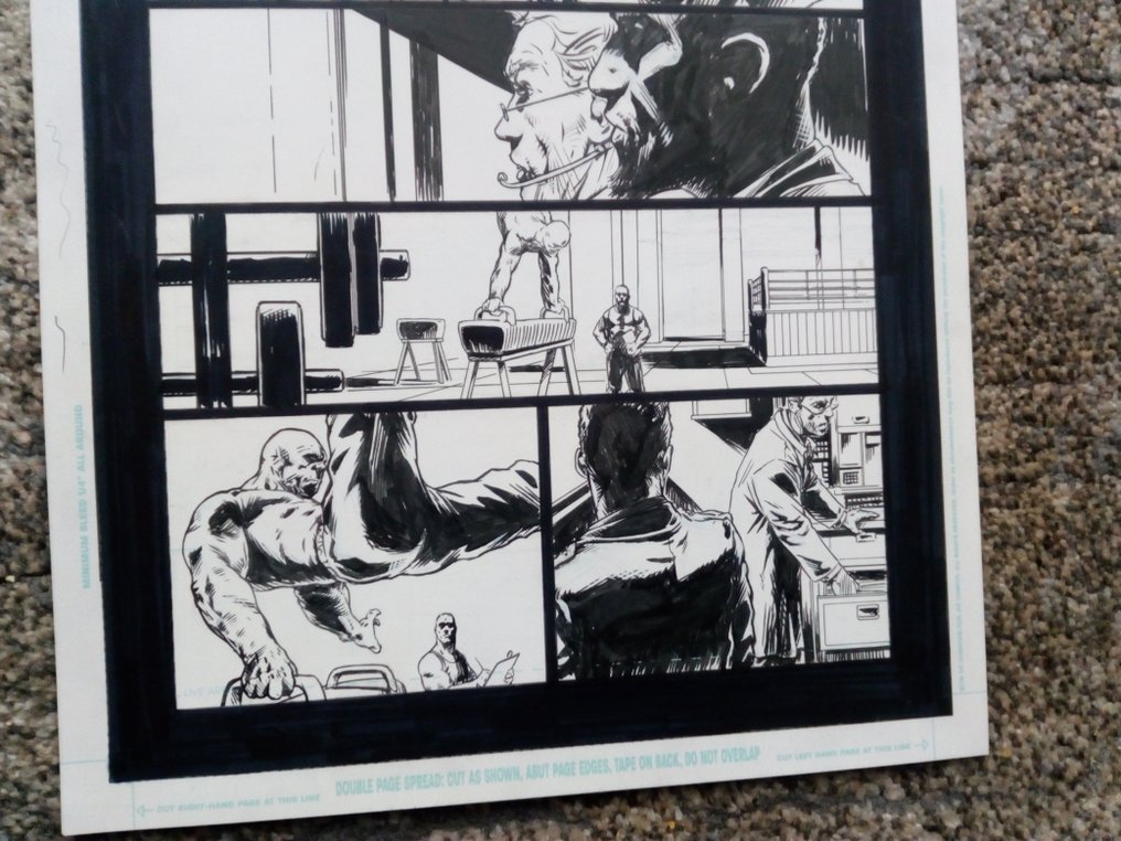 Manuel Garcia - 1 Original page - checkmate (DC comics) #2.1