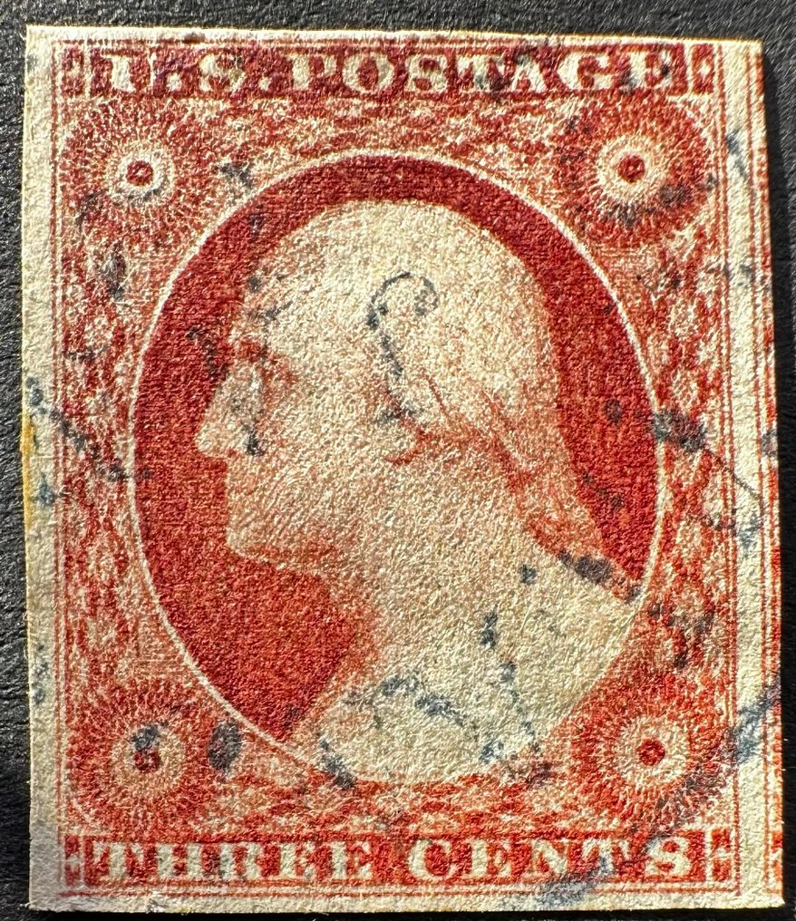 美国 1851 - 早期经典15倍美国邮票 #2.1