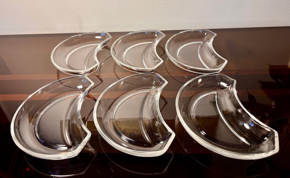 Val Saint Lambert - Service de table pour 6 (6) - Cristal #3.2