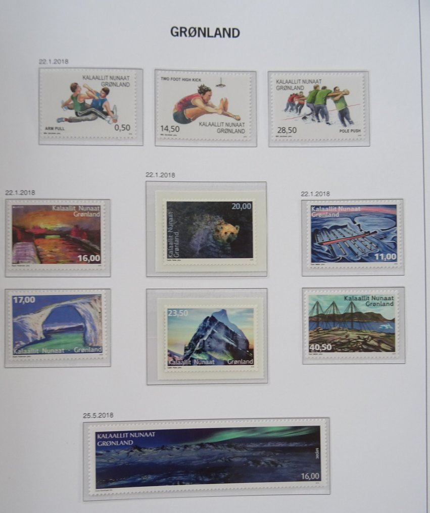 Grönland 2018 - Teljes évad a DAVO LX előnyomási lapokon #1.0