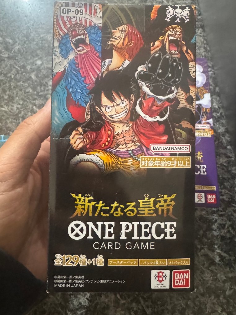 Bandai - 4 Booster box - One Piece #3.2