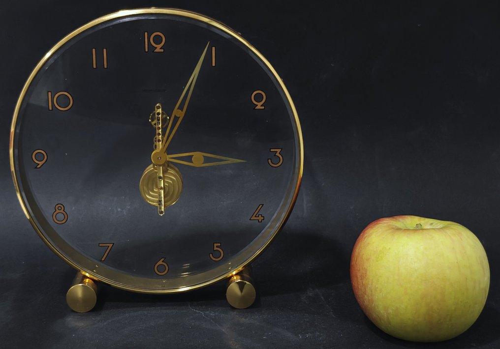 Επιτραπέζια ρολόγια και ρολόγια γραφείου - Jaeger-LeCoultre - Σύγχρονη στυλ των μέσων του αιώνα Ορείχαλκος - 1950-1960 - Εμβληματικό αντικείμενο του μεσοπολέμου #2.1