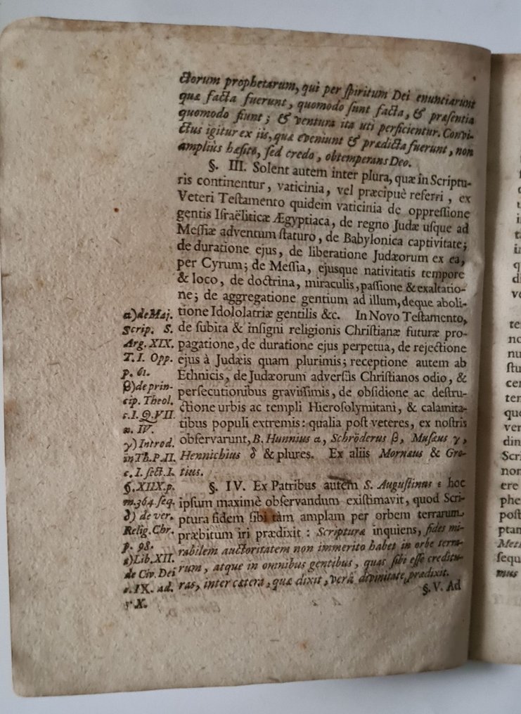 Johann Wilhelm Baier, Georg Heinrich von Lettow - De vaticiniis per ignorantiam, et prophetiis fortuitis, ad vindicandam Scripturae Sacrae - 1691 #3.2