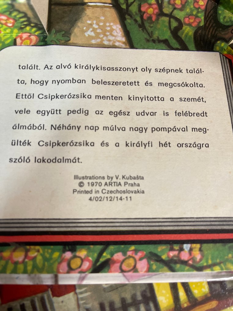 V.Kubasta - Jancsi es Juliska, Hofeherke, Csipkerozsika - 1970 #4.3
