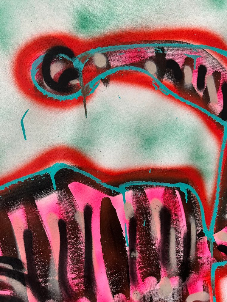 Timo Wedell - Pink Tigger Like Basquiat - XL #4.3