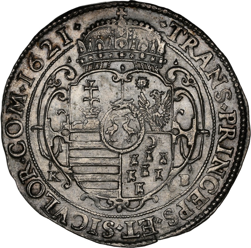 Ουγγαρία, Τρανσυλβανία. Gabriel Bethlen. Thaler (taler) 1621 / MS60 #1.0