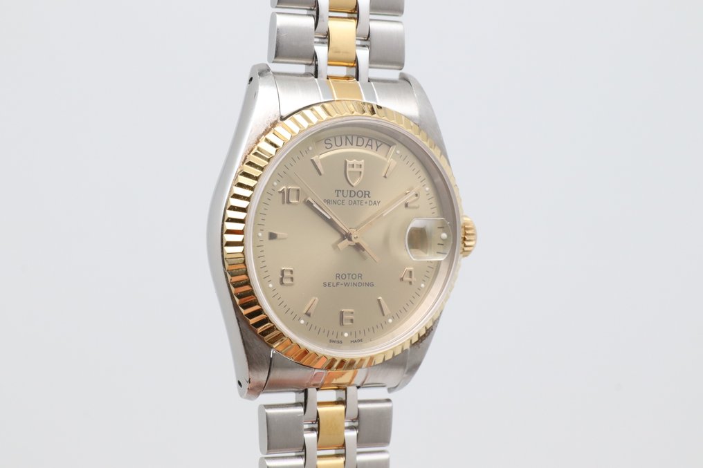 Tudor - Prince Date+Day - Nincs minimálár - 76213 | Gold Numeric Dial - Férfi - 2000-2010  #1.0