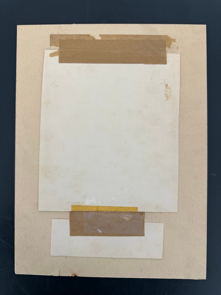 Toby Schoyer - 1 Original drawing - Dessin Presse - placement bureau - 1954 #3.2