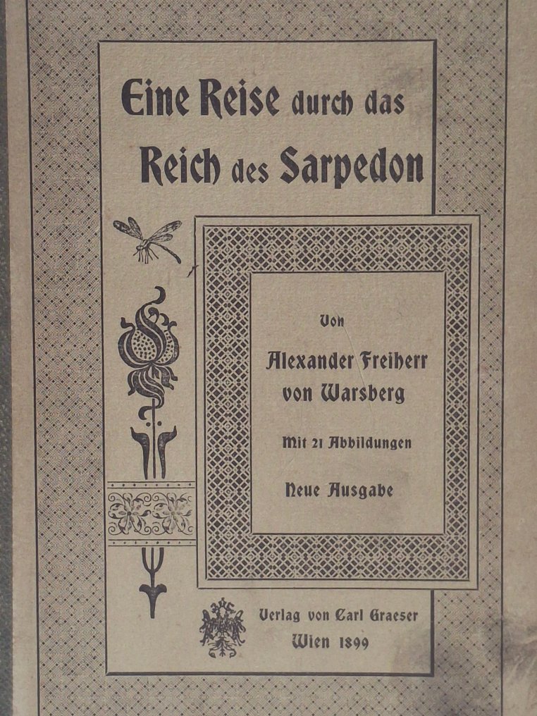[greek mythology] - Alexander Freiherr von Warsberg - Eine reise durch das reich der Sarpedon - 1899 #1.0