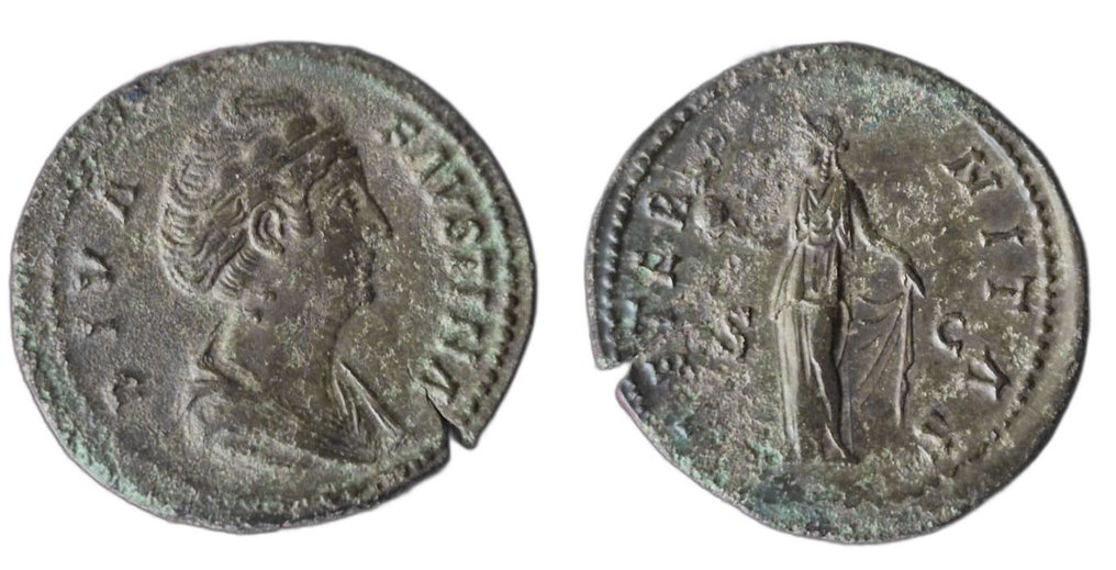 Empire romain. Faustine Ière († 140/1 apr. J.-C.). Sestertius Rome - Aeternitas #1.0