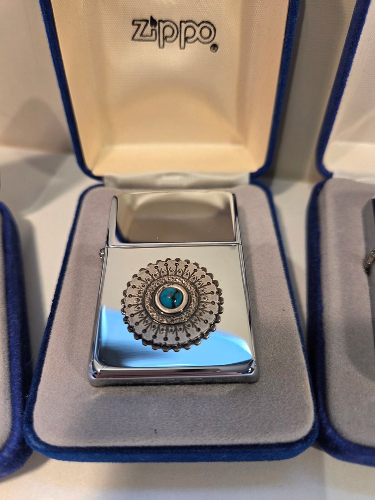 Zippo - Painted Dessert Emblems - 打火機 - 鋼 -  (8) #3.2