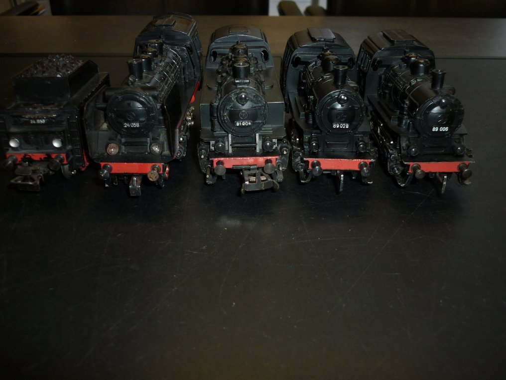 Märklin H0 - 3000/3003/3032 - Μηχανή τρένου μοντελισμού (4) - BR 89, 24 και 81 - DB #3.2