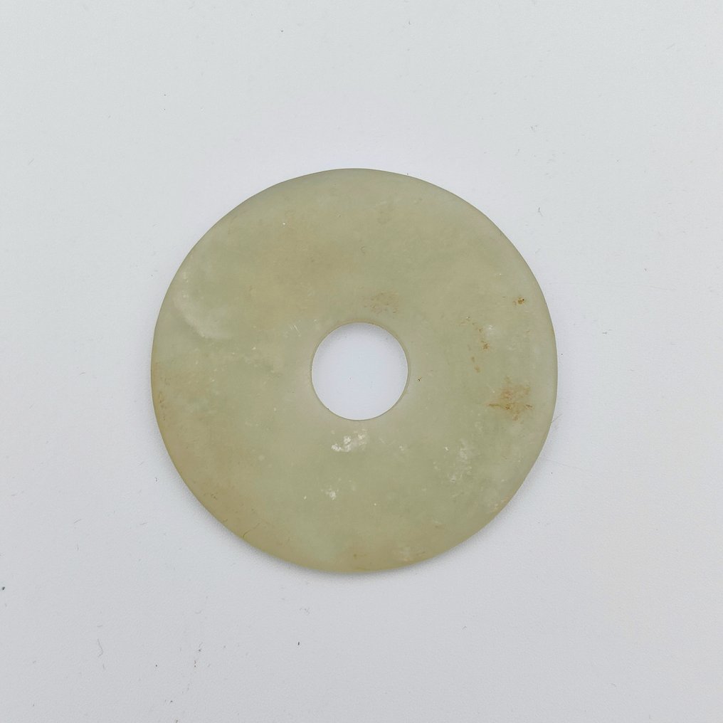 古代中缅 岩石水晶 旅行碧盘 - 宇宙之力珠链吊坠 - 60 mm  (没有保留价) #2.1