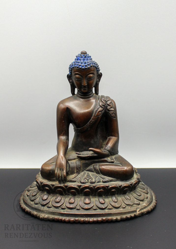 Shakyamuni Buddha - Kupari - Nepali - 1900-luvun loppupuoli #1.0