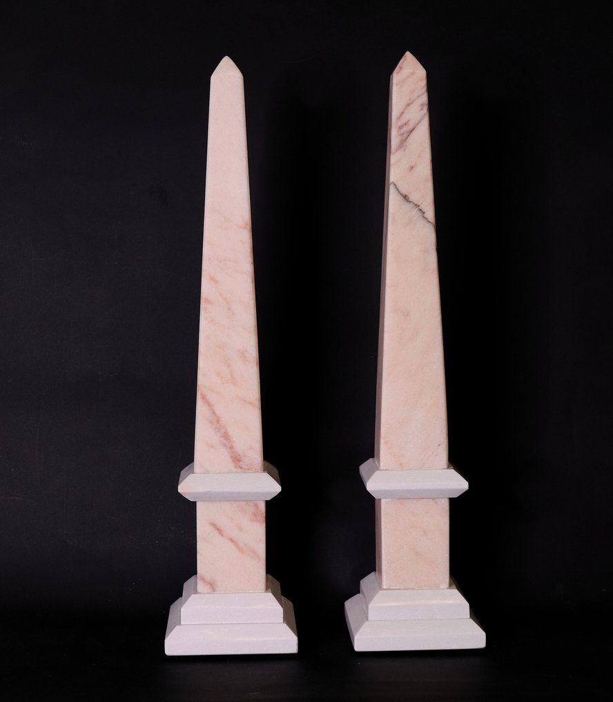 玩具人偶 - 大理石双子方尖碑 #1.0