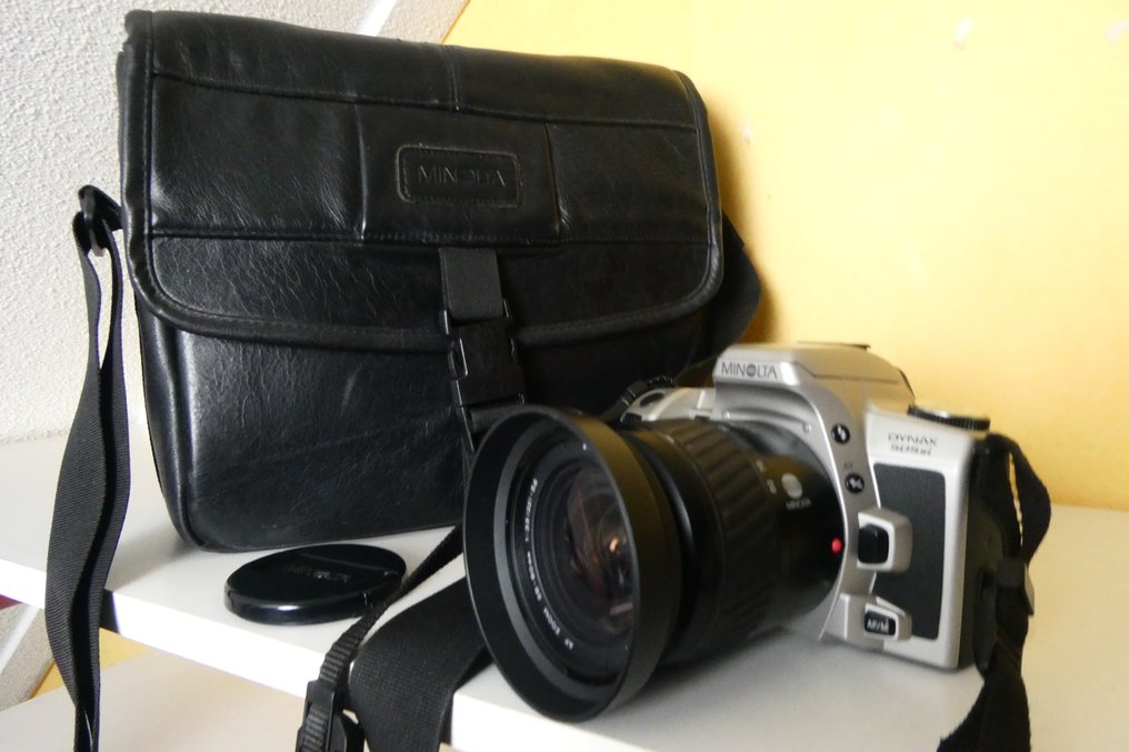 Minolta Dynax 505Si + 28-80mm AF + Originele combitas | Analóg fényképezőgép #1.0