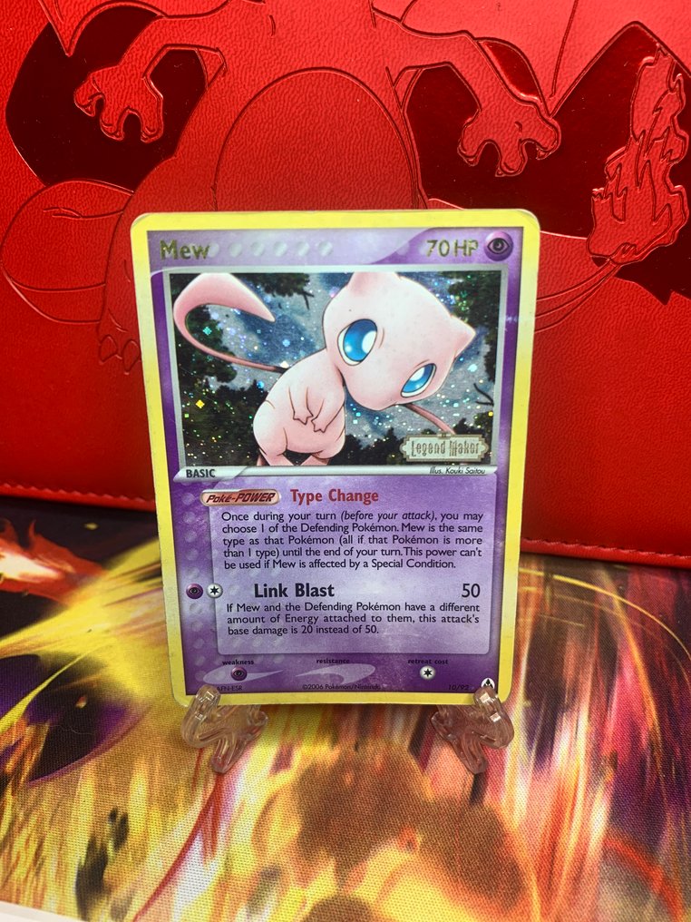 Pokémon - 1 Card - Mew #10 Secret rare - EX #1.0