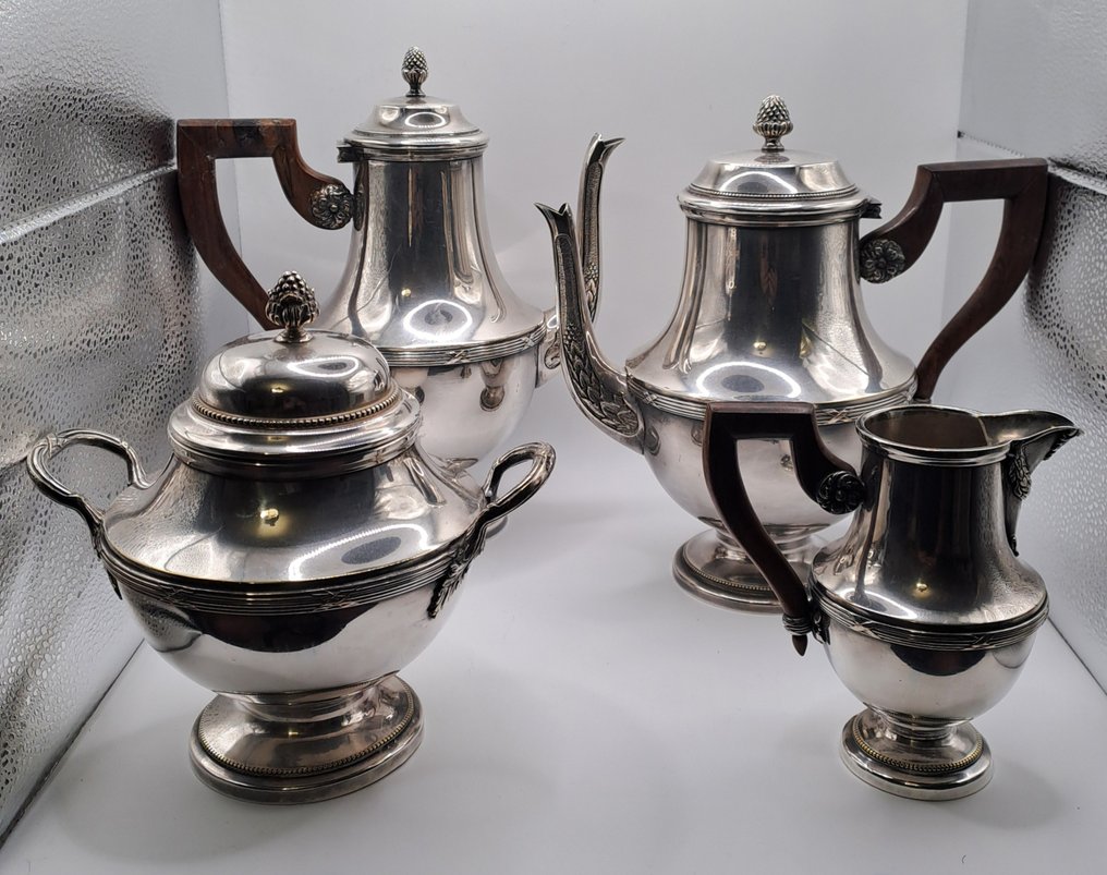 DUROUSSEAU - Kaffeeservice - versilbertes Metall - Kaffee-/Tee-Service #2.1