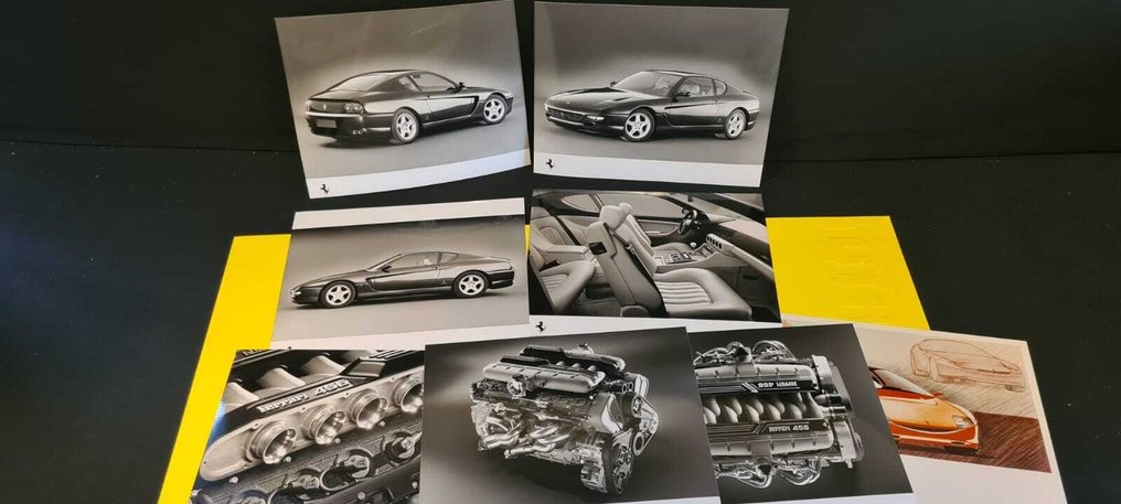 1992 FERRARI 456GT PRESSKIT FRENCH 654/91 - Brochure - 1992-1992 #1.0