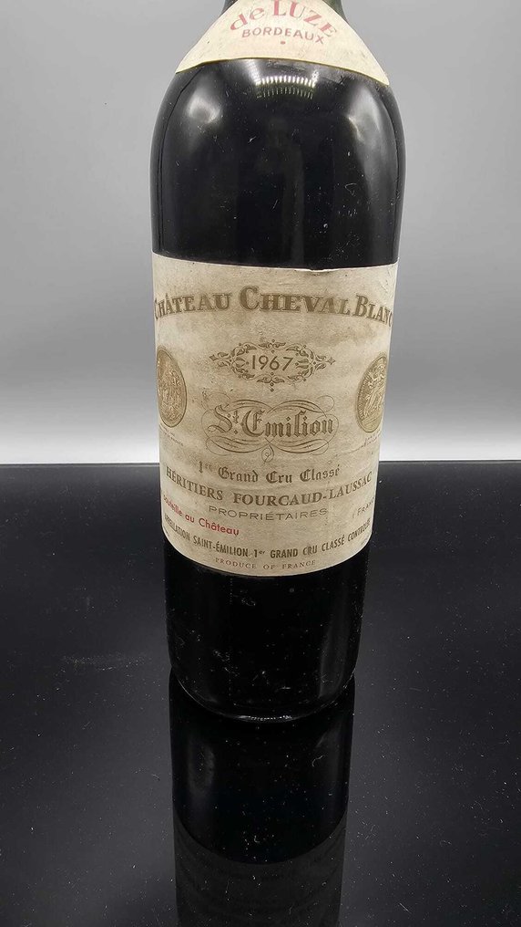 1967 Château Cheval Blanc - Burdeos, Saint-Émilion 1er Grand Cru Classé A - 1 Botella (0,75 L) #2.1