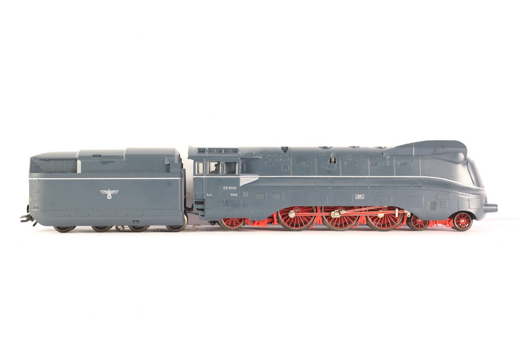 Märklin H0 - 3791 - Ατμομηχανή με όχημα μεταφοράς (1) - BR 03 - DRG #2.1