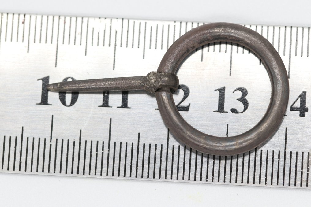 Μεσαιωνική Ασημί Καρφίτσα - Δαχτυλίδι καρφίτσα (χωρίς τιμή ασφαλείας) #1.0