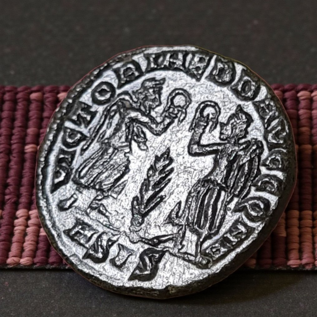 罗马帝国. 康斯坦斯（公元337-350）. Follis  (没有保留价) #2.1